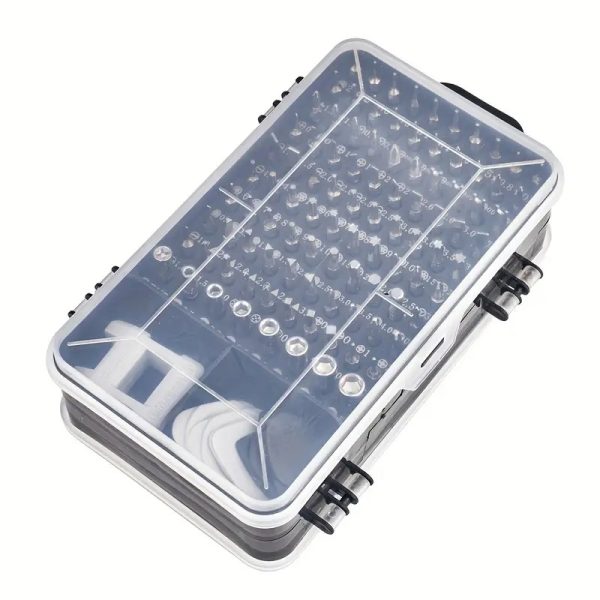 115-in-1 Precision Magnetic Screwdriver Set – Stainless Steel Flat Head Repair Tool Kit For Phones, Computers, Laptops, Watches, Eyeglasses, And Other Electronics – Tool Kit